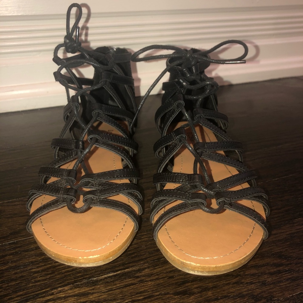 Black BCBG Generation Sandals